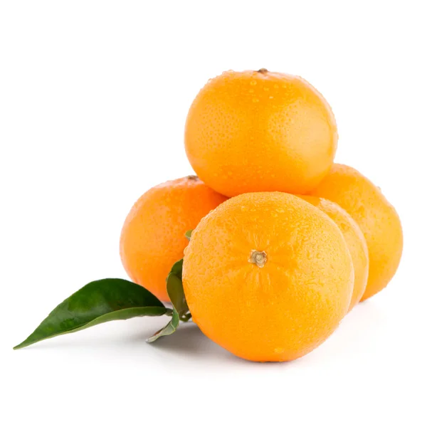 Ripe tangerine or mandarin — Stock Photo, Image