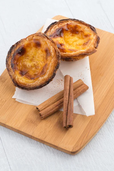 Egg tarts — Stock Photo, Image