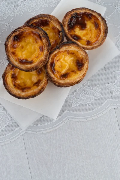 Egg tarts — Stock Photo, Image