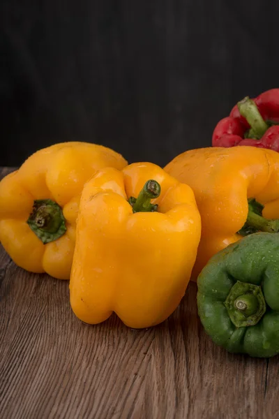 Colored bell peppers — Stock Photo, Image