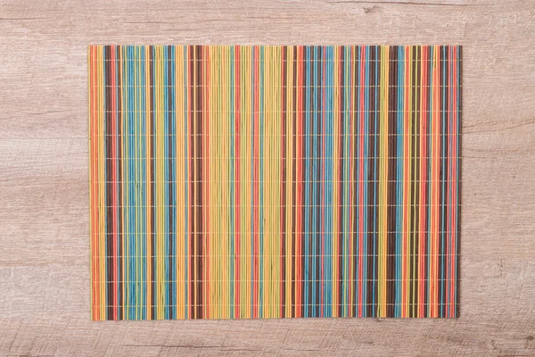 Bamboo place mat — Stock Photo, Image