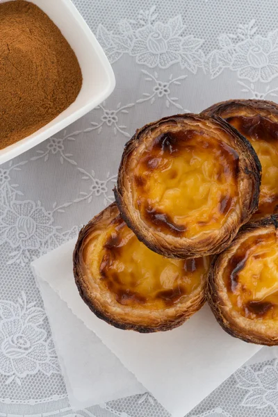 Egg tarts — Stock Photo, Image