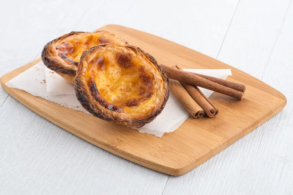 Egg tarts — Stock Photo, Image