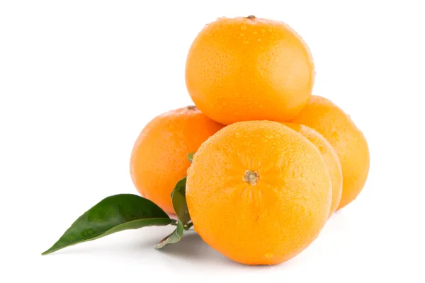 Mandarinas maduras o mandarinas — Foto de Stock