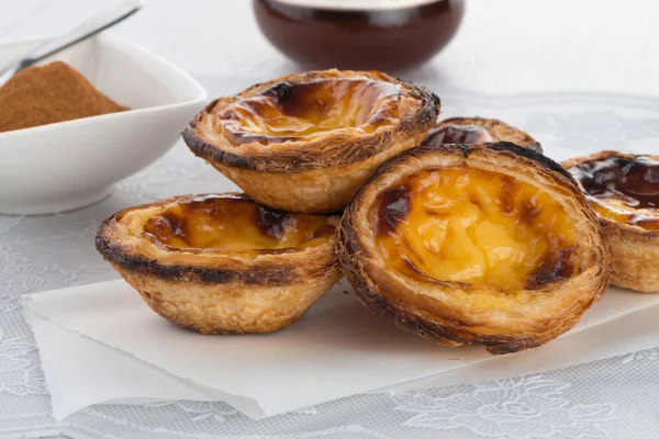 Delicious Egg tarts — Stock Photo, Image