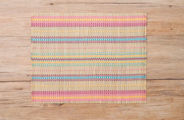 Bamboo place mat — Stock Photo, Image