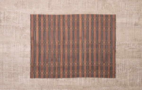 Бамбук місце, килимок — стокове фото