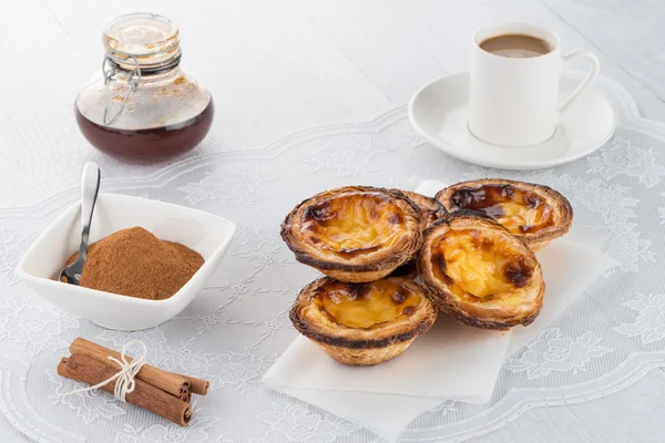 Egg tarts — Stock Photo, Image