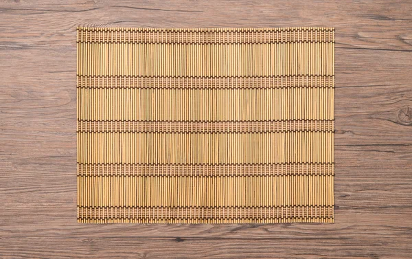 Bamboo place mat — Stock Photo, Image