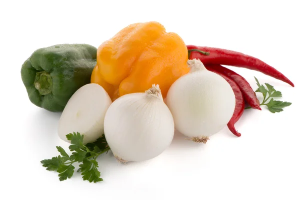 Warzywa śródziemnomorskie — Zdjęcie stockowe