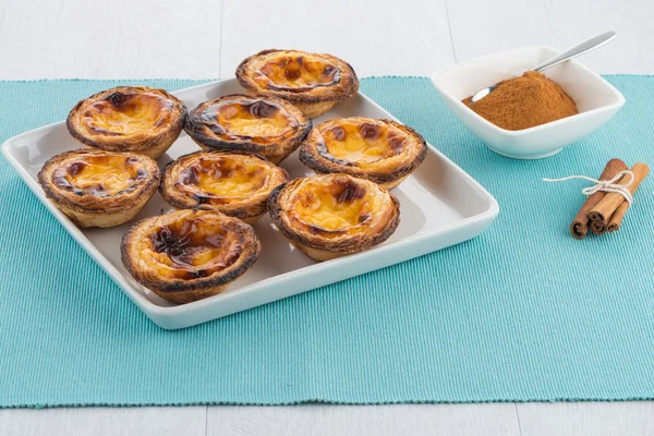 Pastelové de nata — Stock fotografie