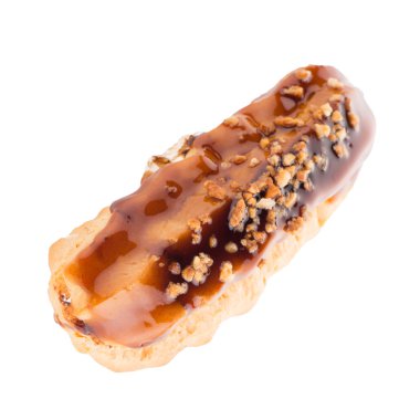 Karamel süslemeli pasta