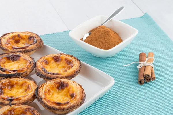 Egg tarts — Stock Photo, Image