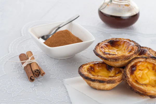 Egg tarts — Stock Photo, Image