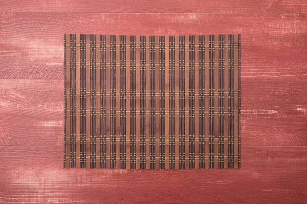 Bamboo place mat — Stock Photo, Image