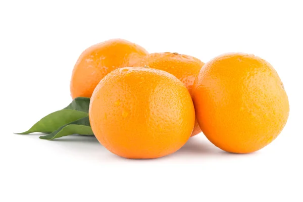 Ripe tangerine or mandarin — Stock Photo, Image