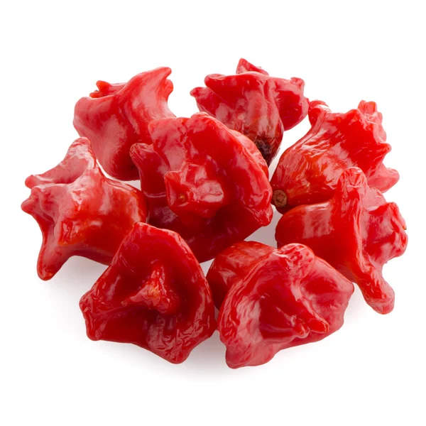 Pimentas vermelhas close-up — Fotografia de Stock
