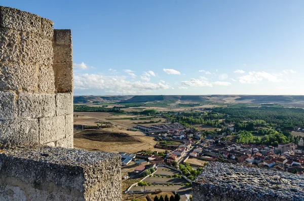 Torre de piedra del Castillo de Penafiel, España — Foto de Stock