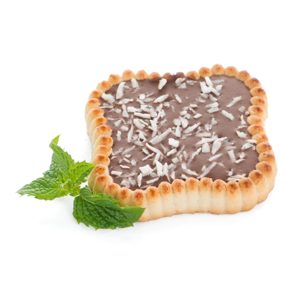 Choklad tårta cookie — Stockfoto