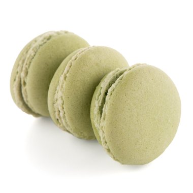 renkli Fransız macarons