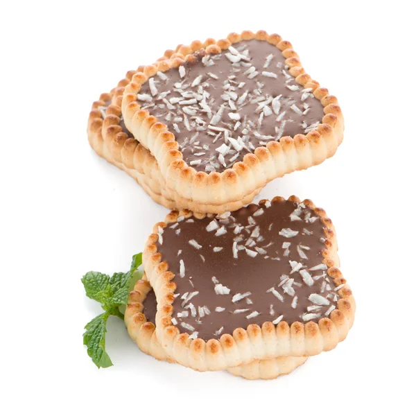 Biscuits acidulés au chocolat — Photo