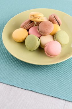 renkli macaroons