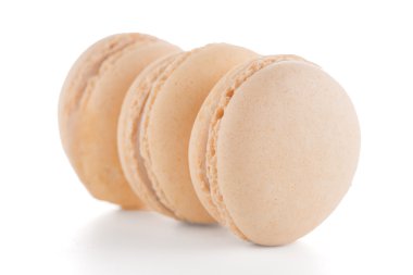 renkli Fransız macarons