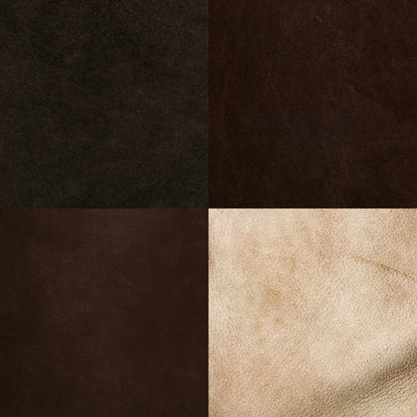 El kahverengi deri örnekleri — Stok fotoğraf