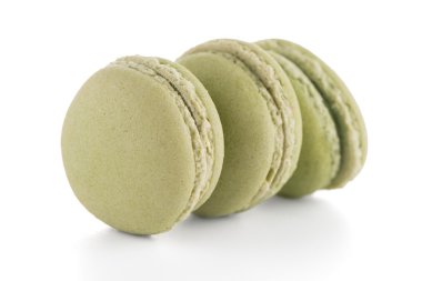 Renkli Fransız kurabiyeleri.