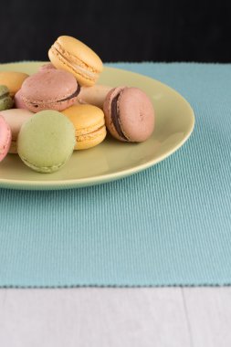 renkli macaroons