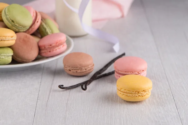 Macarons clássicos — Fotografia de Stock