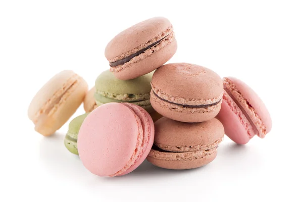 Macarons franceses coloridos — Fotografia de Stock