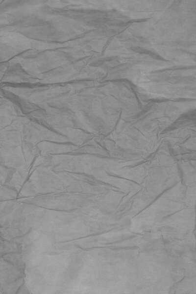 Crumpled recycled paper