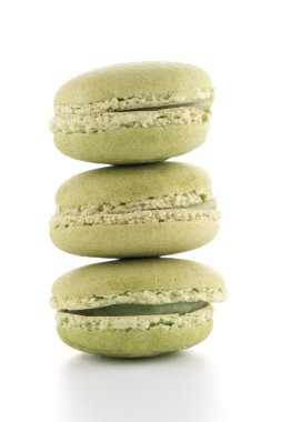 renkli Fransız macarons