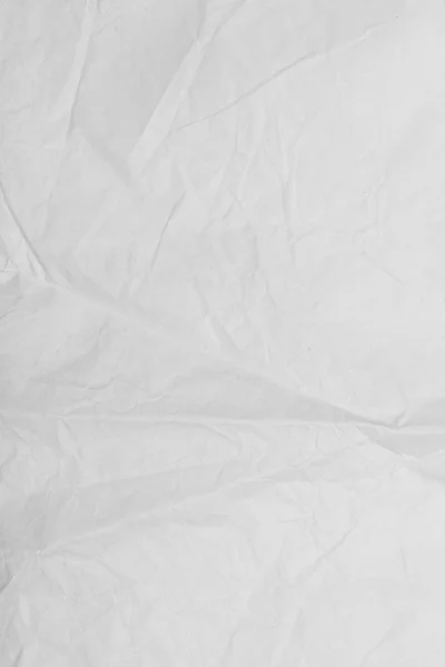 Buruşuk ve katlanmış beyaz kağıt — Stok fotoğraf