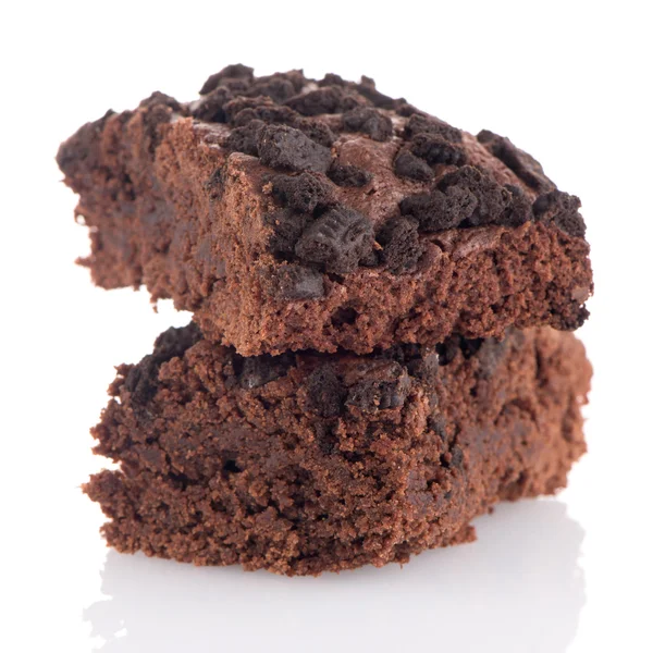 Chocolate brownie cake — Stock Photo, Image