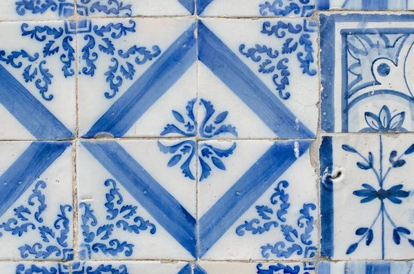 Azulejos esmaltados portugueses . —  Fotos de Stock