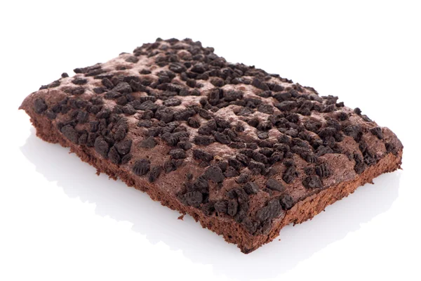 Chocolade brownie taart — Stockfoto