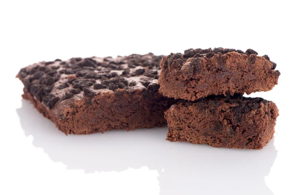Chocolade brownies — Stockfoto