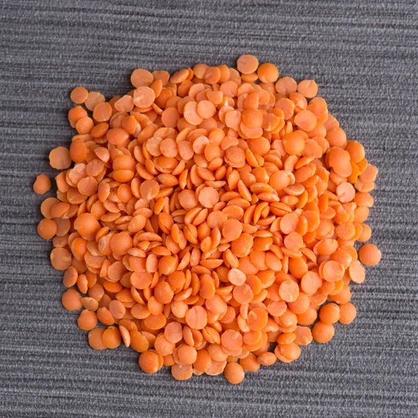 Lingkaran lentil kupas — Stok Foto