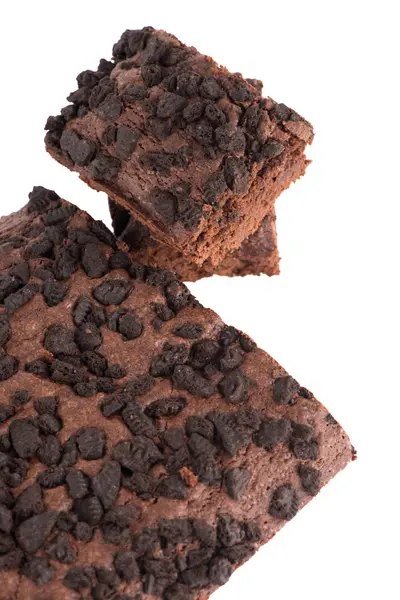 Chocolade brownies — Stockfoto