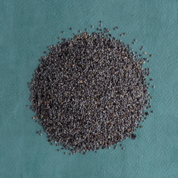 Círculo de sementes de papoila — Fotografia de Stock
