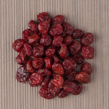 Kurutulmuş cranberries çemberi