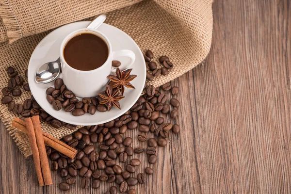 Kaffeetasse mit Klettverschluss — Stockfoto