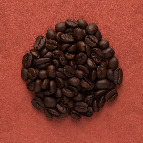 Circle of coffee — Stock Photo, Image