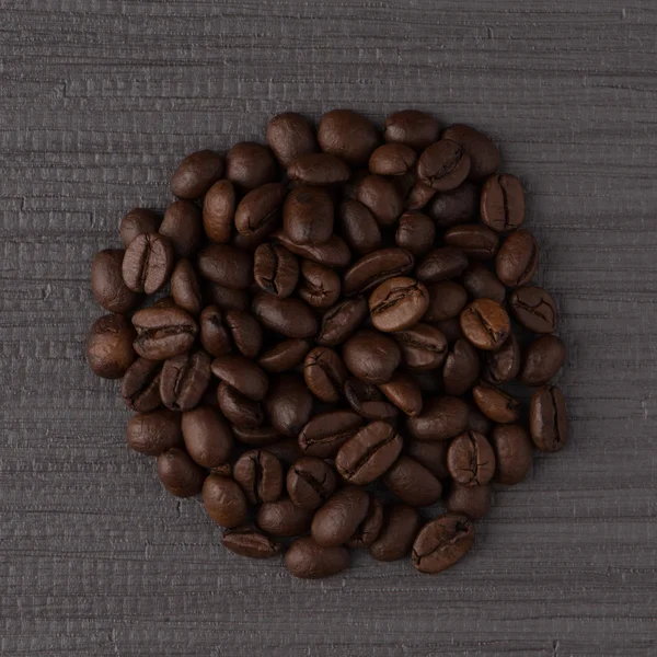 Cirkel av kaffe — Stockfoto