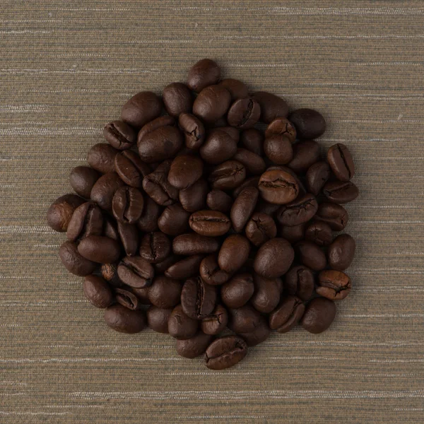 Circle of coffee — Stock Photo, Image