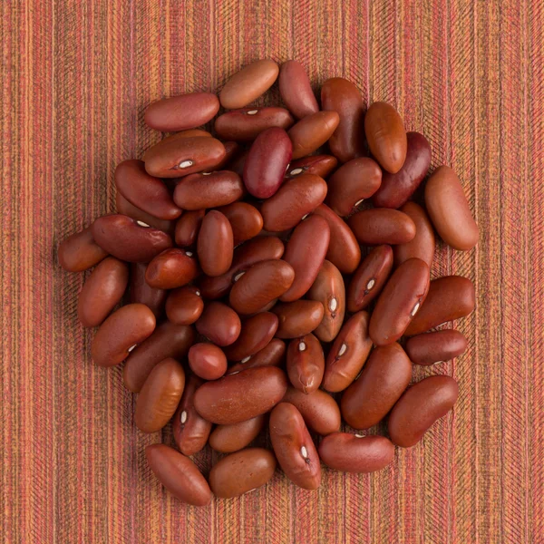 Circle of red beans — Stock Photo, Image