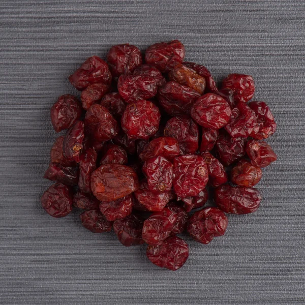 Circle of dried cranberries — Stock Photo, Image