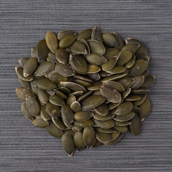 Cerchio di semi di zucca — Foto Stock